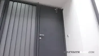 Private Black - Hot Blonde Victoria Pure DPd By 4 Big Black Cocks!