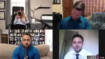 Huge tits employee Brooklyn Chase did not know it was a video chat