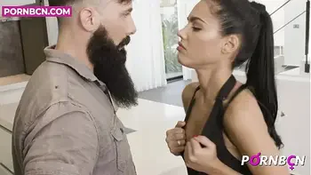 Hot brunette petite teen Apolonia Lapiedra hardcore sex with a big dick on a porn parody. full hd 4k by PORNBCN