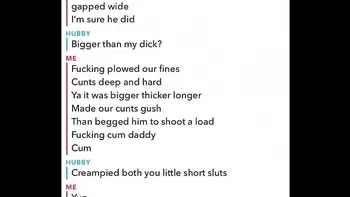 Sexting and Cuckolding Husband on Snap chat