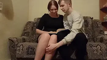 Came to help with lessons and fucked