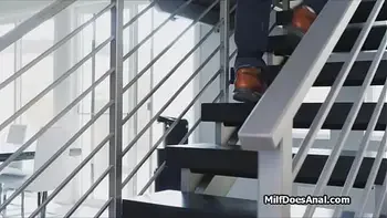 Straight to the ass with big tit secretary Anissa Kate