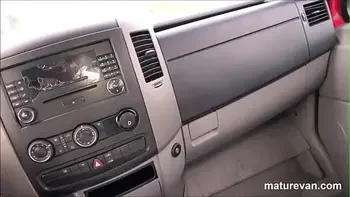 Milf Sharia Venom fucks on the MatureVan