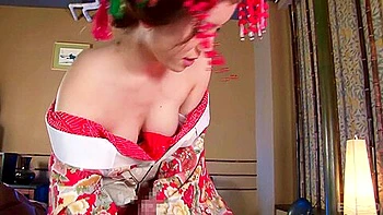 Yuria Ashina in Beautiful Geisha Gives The Best Blowjob - CosplayInJapan