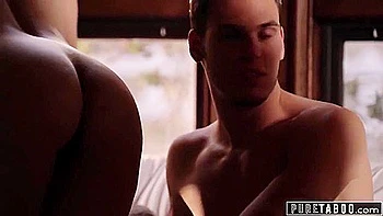 Bisexual Couple Convinces Curious Exchange Student 18+ To Be Their New Third Full !