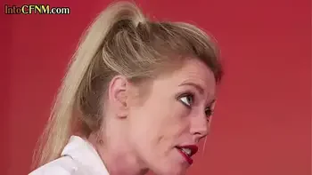 CFNM domme seduces couple into cocksucking trio