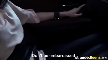 Teen 18+ Pays For Her Uber With A Blow Job In The Car