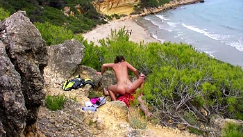 Charlotte De Castille In Girl In The Woods Waiting Anxiously For Her Partners Sperm