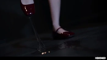 Monster Fucked - Cute Nerdy Girl Gets Her Pussy Wrecked By Toilet Monster With Hentai Anime And Leana Lovings