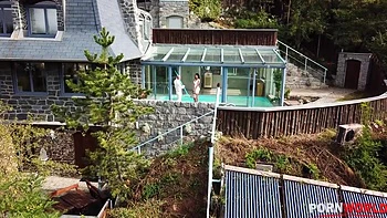 Top-heavy stunner Inna Innaki spreads her legs wide open for his fat cock GP1025