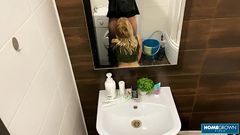 Hot Sex In The Stairwell! - Lolipop & Mark Pirson