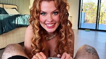 Big Booby Redhead Housesitter Breaks The Rules While My Stepmom Was Gone!! With Elly Clutch