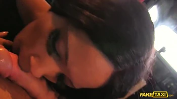 Busty Ebony Beauty Knows Her Way Around A Stiff Dick - Reality Taxi Sex