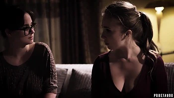 Hot Busty Lena Paul And Jay Taylor In Romantic Threesome