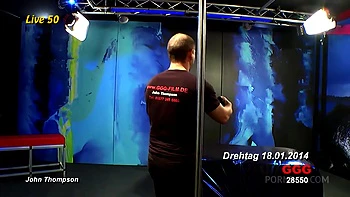 Ggg John Thompson - Backstage At The Gangbang With Sexy Susi