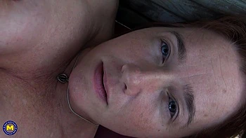 Horny American Wife Gypsy Leigh Plays with Herself Outside in a Public Park