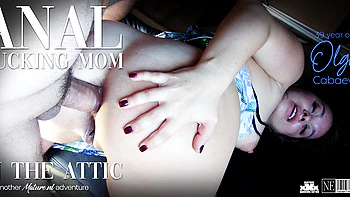 Olga Cabaeva Is A 39 Year Old Mom Getting An Anal Surprise Fuck From Her 60 Year Old Neighbor