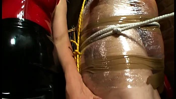 Humiliating in guy ass dildo penetrated