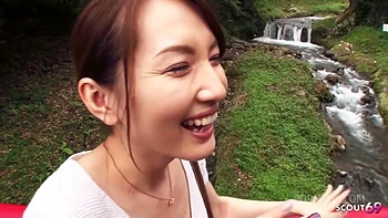 Skinny Asian Mature Wife talk to Cheating Suck and Swallow by Stranger in Uncensored JAV POV Porn