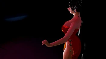 Big Boobs Asian MILF Naked Her Big Boobs and Butts Dance for You