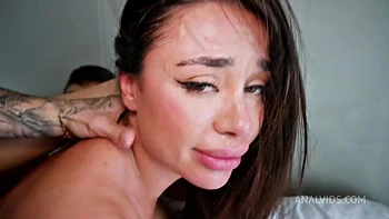 Martina Smeraldi Drips From Her Pussy After Getting Triple Penetration