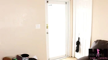 Michelle Strips As Brian Pounds Her Tight Pussy In Wild Debut!