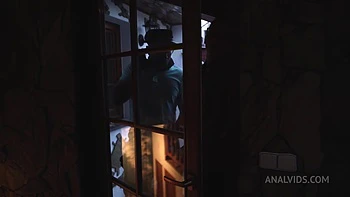 Lenna Ross first time to LP, first time with 4 guys and first