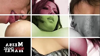 Seductive Japanese Sucks Woody Deeply During Hot Doggy Sex Act With Hanai Meisa And Meisa Hanai