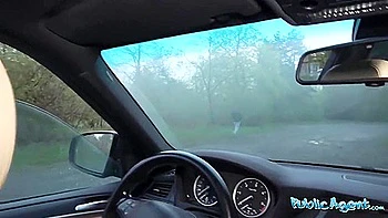 Creampie For Cute Blond Teen 18+ Who Fools Around In Public For Cash Flashing Her Bazookas And Bald Twat Outside