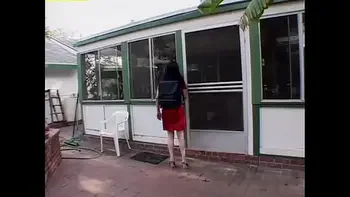 Old Granny's Young Panties #1 - Wrinkled has a secret perversion, she wants to lick a young pussy