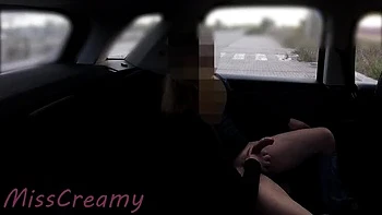 Amateur Dogging: My Slutty Wife Gets Caught With Student in Public Parking Lot - MissCreamy