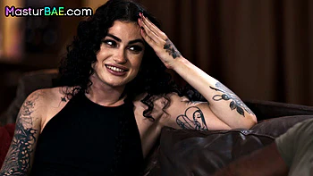 Skinny babe bouncing on BBC