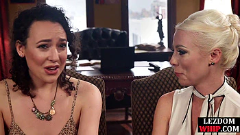 Suspended sub mouthgagged and clamped