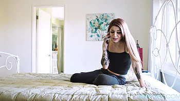 Sexy Latina Vanessa Vega gets a deep massage from a huge BBC