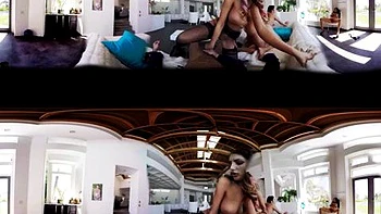 360 Test Group Sex: Blowjob, Cowgirl  Big Tits Porn