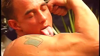 Threesome with police officer