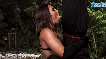 Camsoda - Gloved MILF giving head to bound  hardcore cock