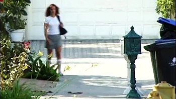 Teen brunette fucked in the bathroom