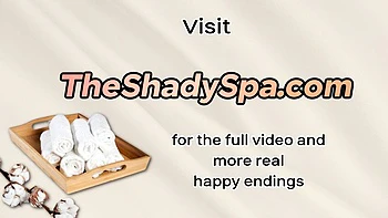 Stunning blonde masseue cocksucking hard