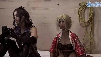 Camsoda - Bizarre rough sex fuck trio with fake chick