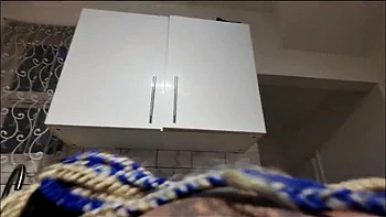 Bambi Beauty Elf Blowjob with Livie Blainn - Amateur BBW Christmas Group Sex BBC Sucking in Kitchen