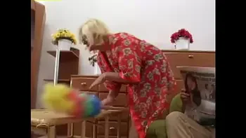 Hey My step Grandma Is A Whore #23 - European step grandma loves grandson's young cock