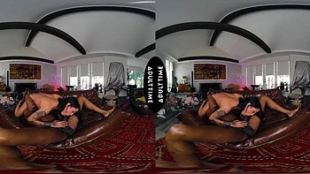 UP CLOSE VR - You Watch Your Hot Wife Nina White Fuck Her Stallion Personal Trainer - CUCKOLD POV: Porn