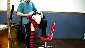 Spnk shm spank and finger: Amateur, Anal  Spanking Porn