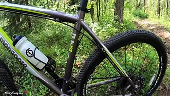 Blonde Teen Alisa Lovely Sucks Cock and Swallows Cum on a Forest Bike Ride POV