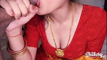 Indian Wife Cheats On Husband With Ex Boyfriend - Homemade Blowjob & Doggy Style