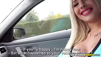 A Beautiful Girl Who Is Taken For A Walk For A Fuck