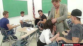 Sarah Shevon - Blowbang And Gangbang Teacher