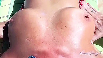 Aunt Judys In Mature Amateur Clip With Impeccable Marta From Judys