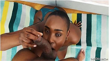 Big Tits Big Booty African Milf Slut Zaawaadi Pov Bbc Blowjob